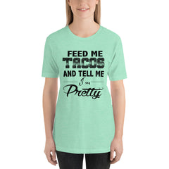Feed Me Tacos Short-Sleeve Women T-Shirt