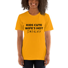 I'm Lucky Short-Sleeve Women T-Shirt