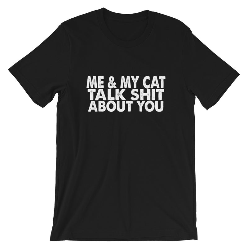 Me And My Cat Short-Sleeve Women T-Shirt