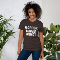 Horror Movie Addict Short-Sleeve Women T-Shirt