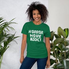 Horror Movie Addict Short-Sleeve Women T-Shirt