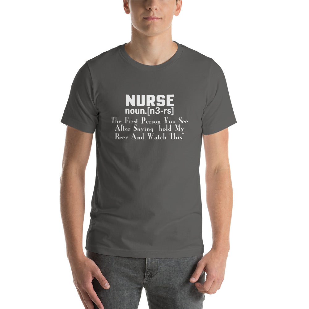 Nurse Short-Sleeve Unisex T-Shirt