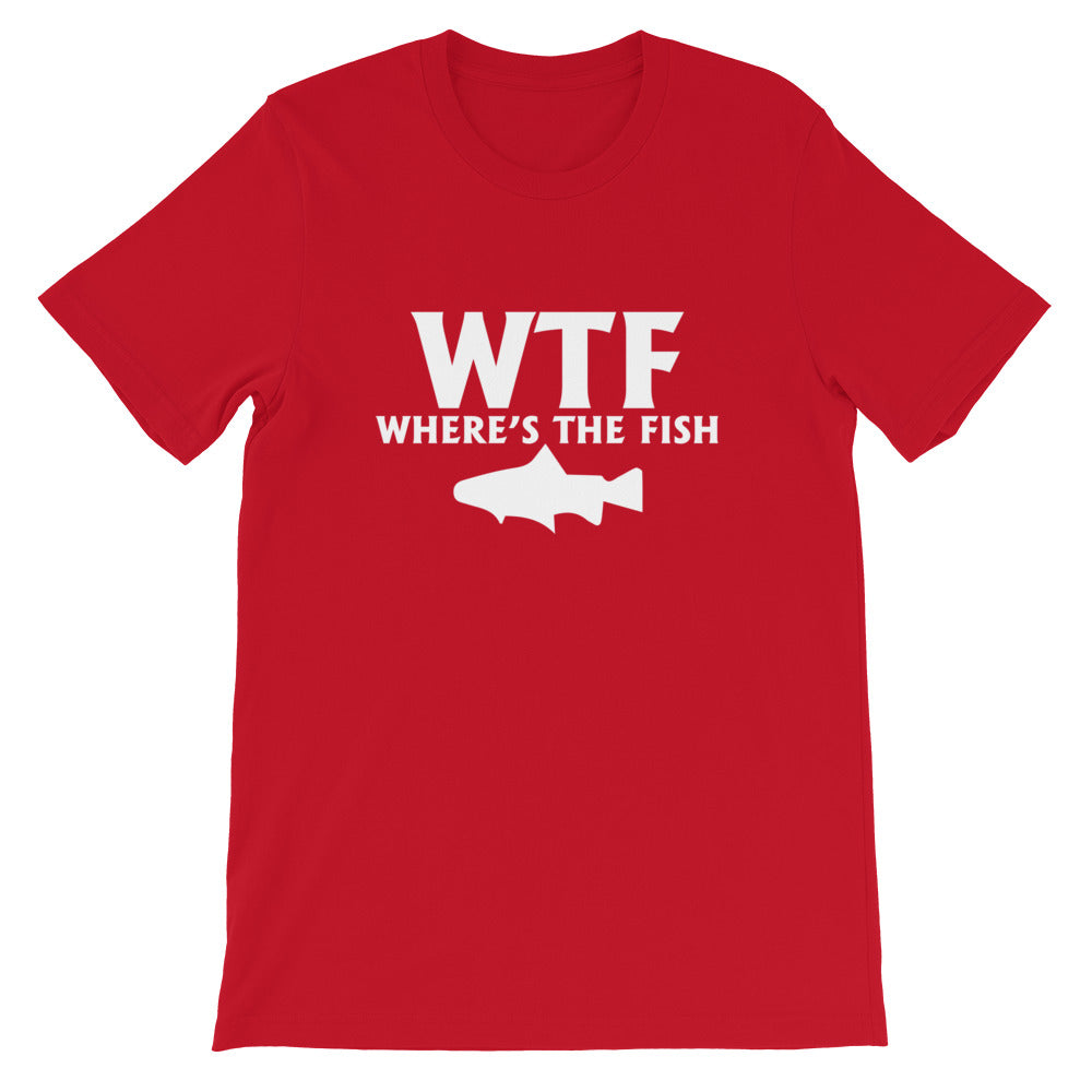 Where's The Fish Short-Sleeve Unisex T-Shirt