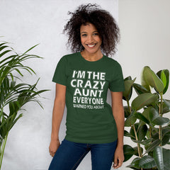 Crazy Aunt Short-Sleeve Women T-Shirt