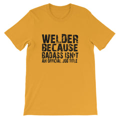 Badass Welder Short-Sleeve Unisex T-Shirt