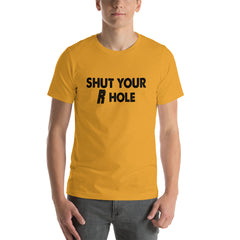 Shut Your R Hole Short-Sleeve Unisex T-Shirt