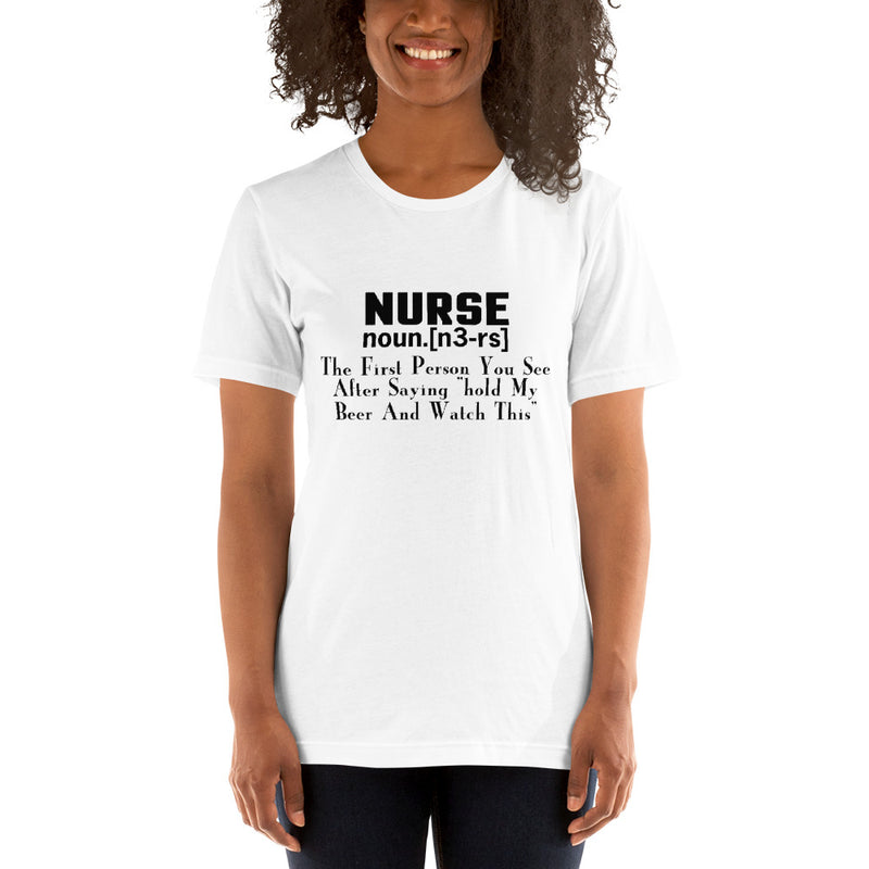 Nurse Short-Sleeve Women T-Shirt