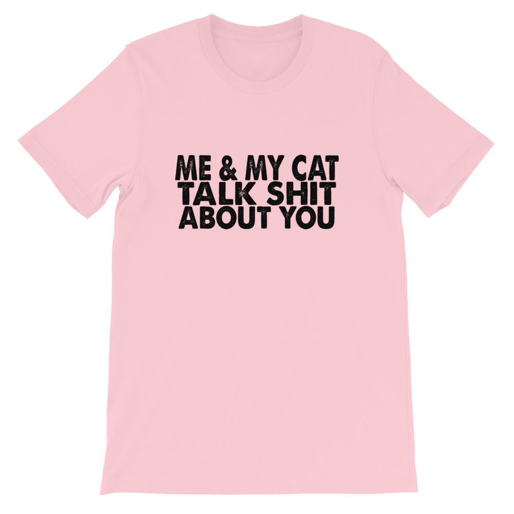 Me And My Cat Short-Sleeve Unisex T-Shirt
