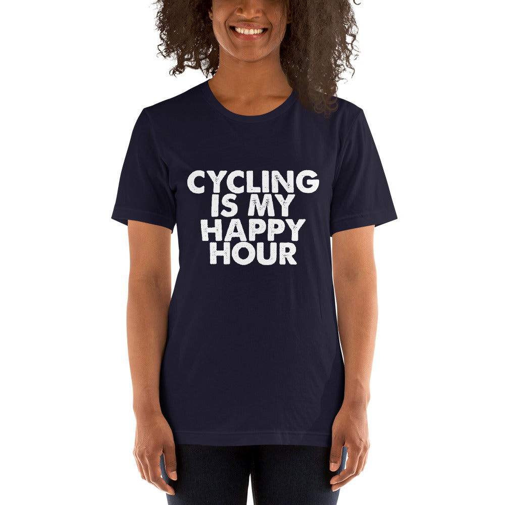 Cycling Happy Hour Short-Sleeve Women T-Shirt