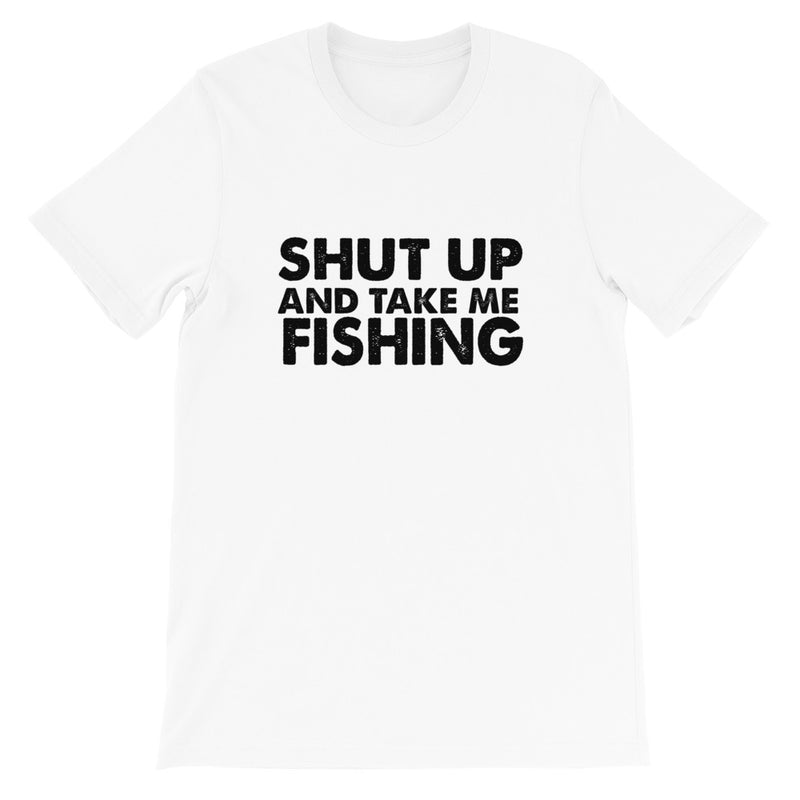 Take Me Fishing Short-Sleeve Unisex T-Shirt
