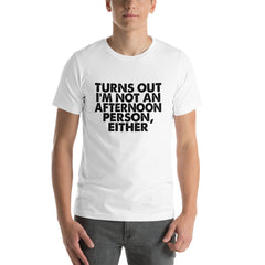 Afternoon Person Short-Sleeve Unisex T-Shirt