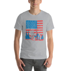 USA Short-Sleeve Unisex T-Shirt