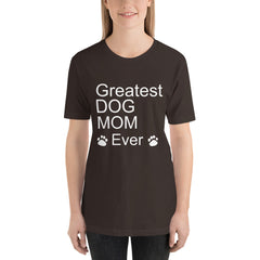 Dog Mom Short-Sleeve Women T-Shirt