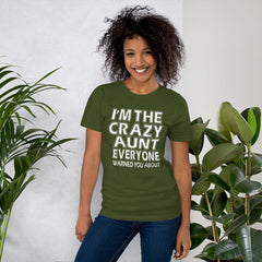 Crazy Aunt Short-Sleeve Women T-Shirt