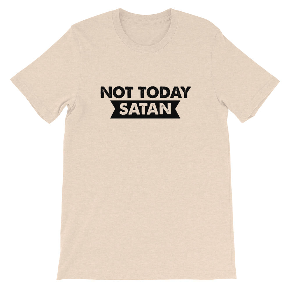 Not Today Satan Short-Sleeve Unisex T-Shirt