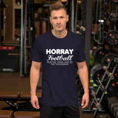 Horray Football Short-Sleeve Unisex T-Shirt