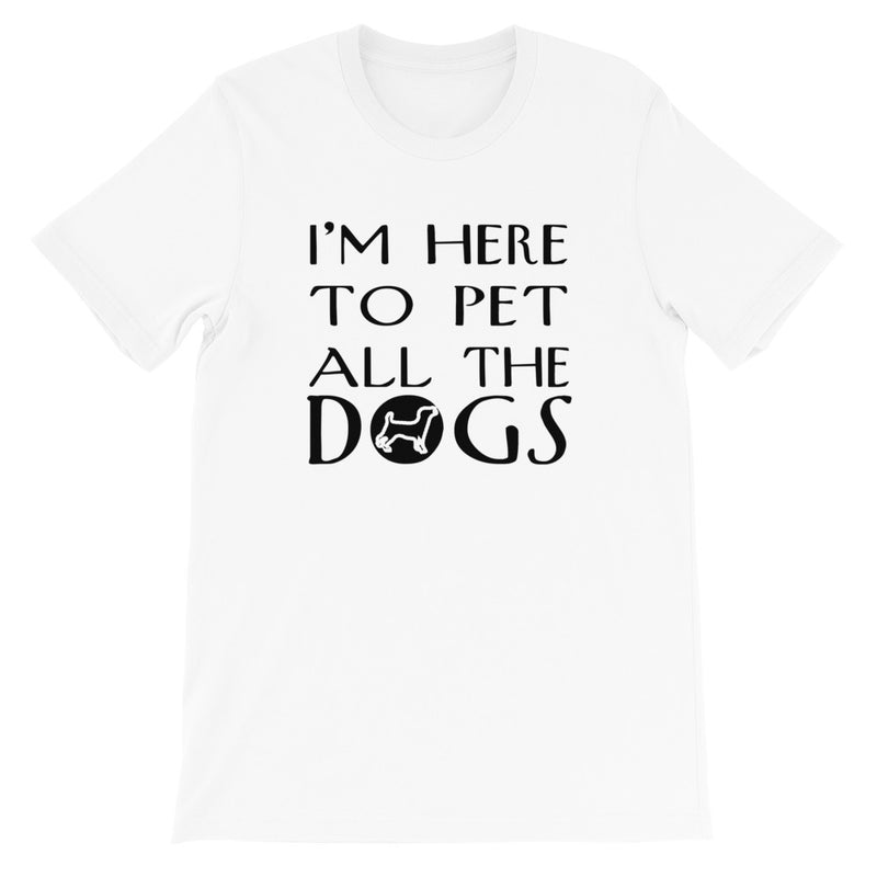 Pet All The Dogs Short-Sleeve Unisex T-Shirt