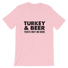 Turkey And Beer Short-Sleeve Women T-Shirt