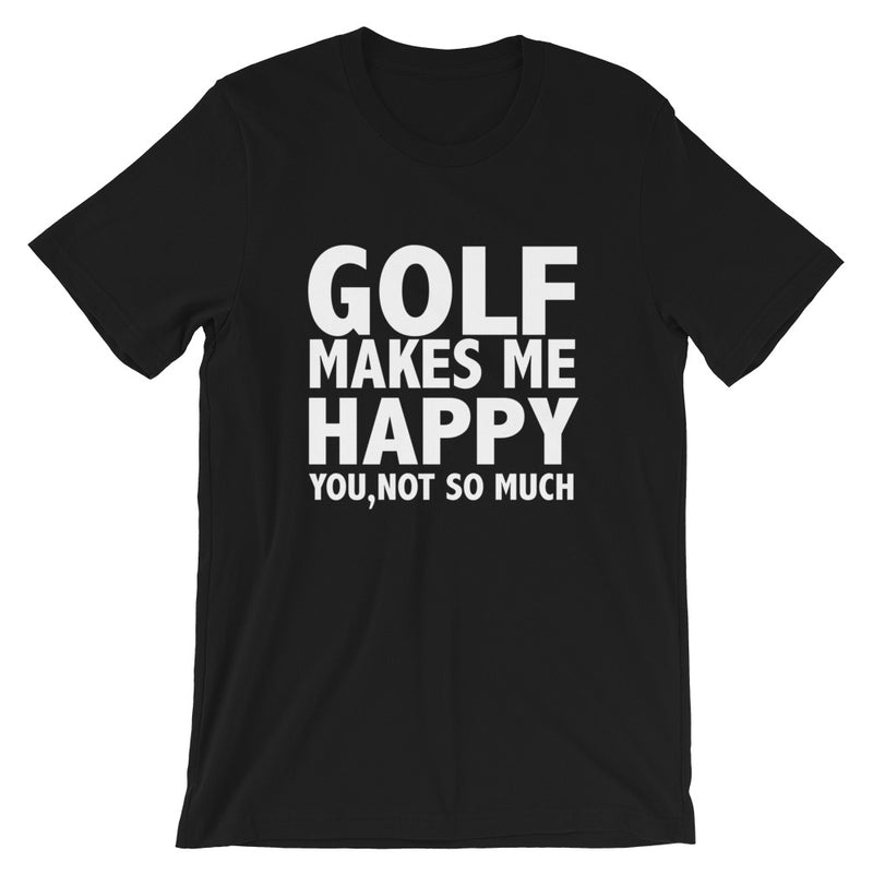 Golf Makes Me Happy Short-Sleeve Women T-Shirt