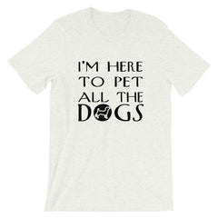 Pet All The Dogs Short-Sleeve Women T-Shirt