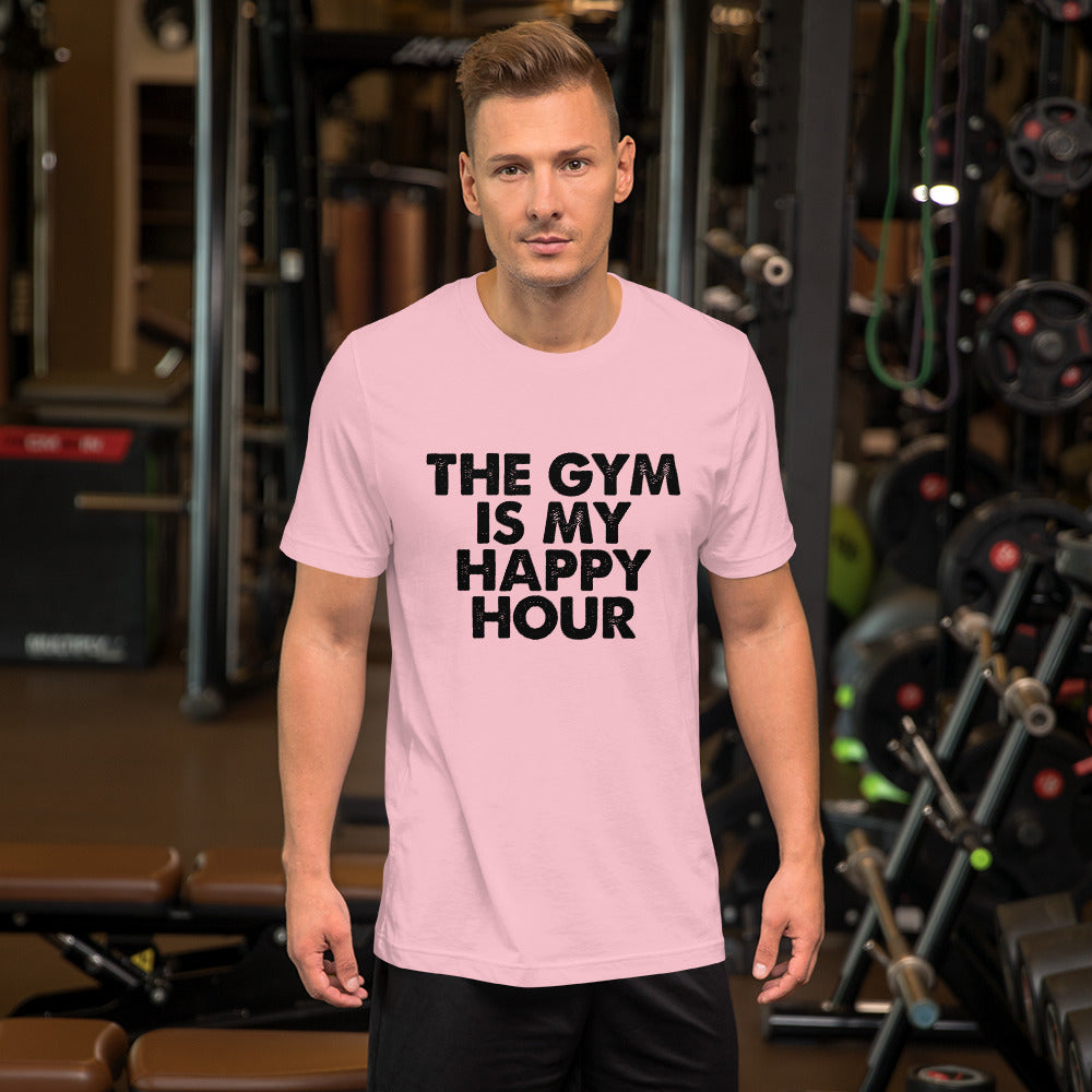 Gym Happy Hour Short-Sleeve Unisex T-Shirt