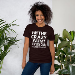 Crazy Aunt Short-Sleeve Women T-Shirt