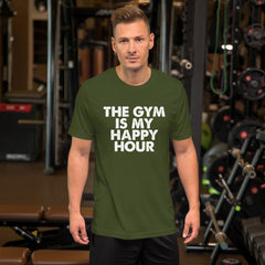 Gym Happy Hour Short-Sleeve Unisex T-Shirt