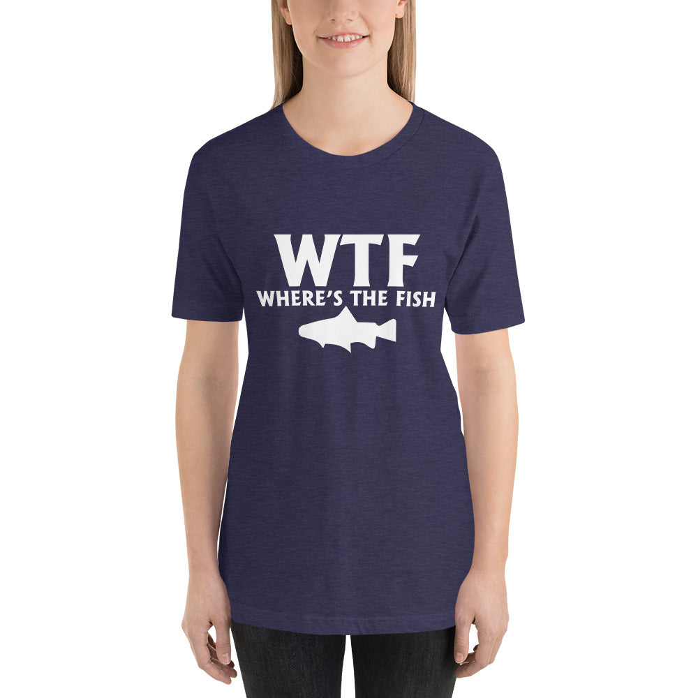 Where's The Fish Short-Sleeve Women T-Shirt