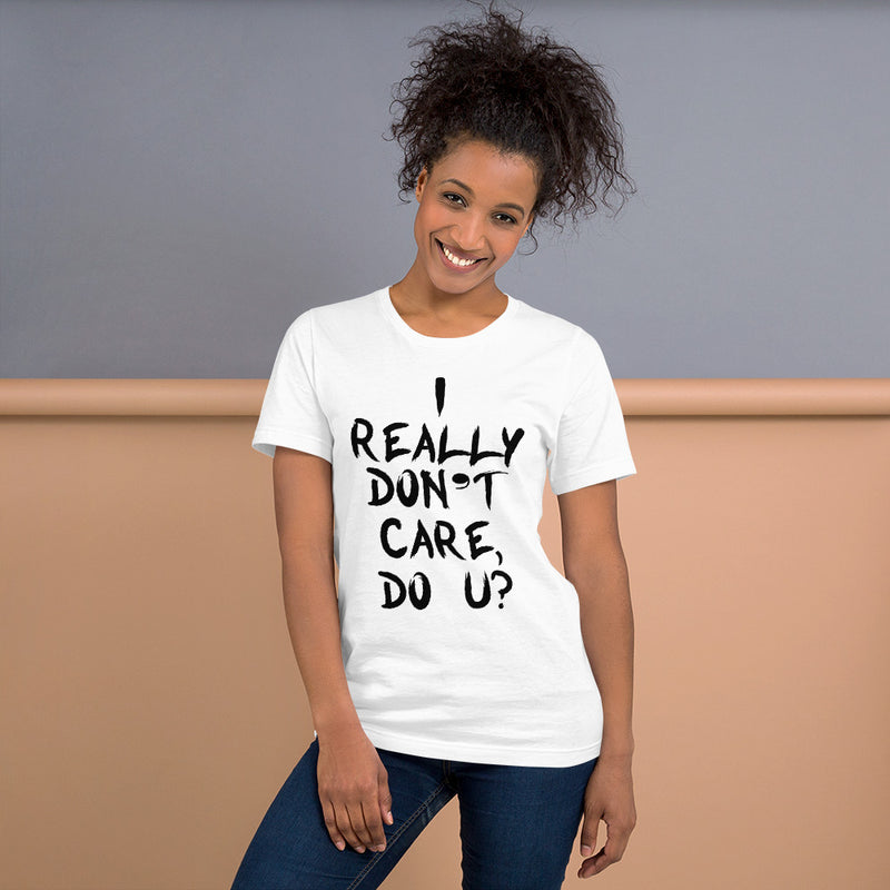 Really Don't Care Short-Sleeve Women T-Shirt