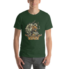 Lion Head Short-Sleeve Unisex T-Shirt
