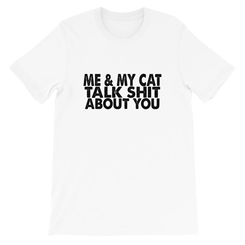 Me And My Cat Short-Sleeve Unisex T-Shirt