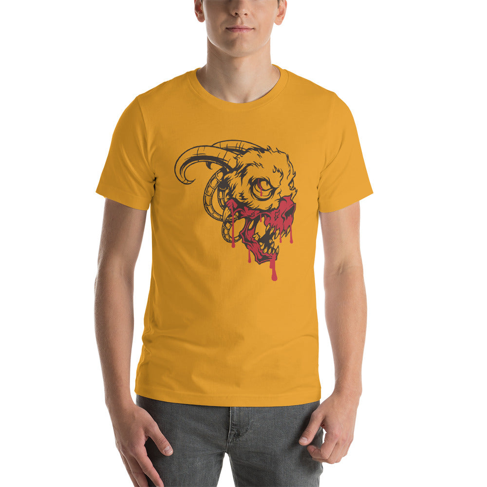 Monster Face Short-Sleeve Unisex T-Shirt