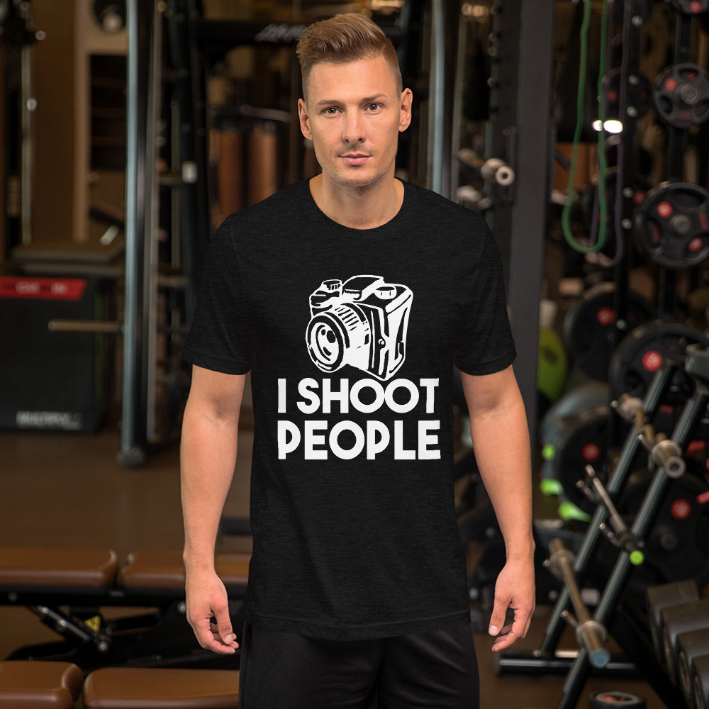I Shoot People Short-Sleeve Unisex T-Shirt