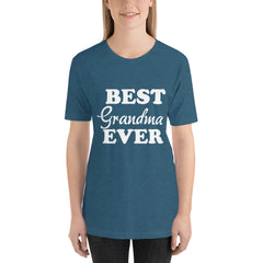 Best Grandma Ever Short-Sleeve Women T-Shirt
