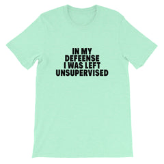 Unsupervised Short-Sleeve Unisex T-Shirt