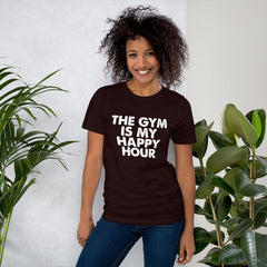 Gym Happy Hour Short-Sleeve Women T-Shirt