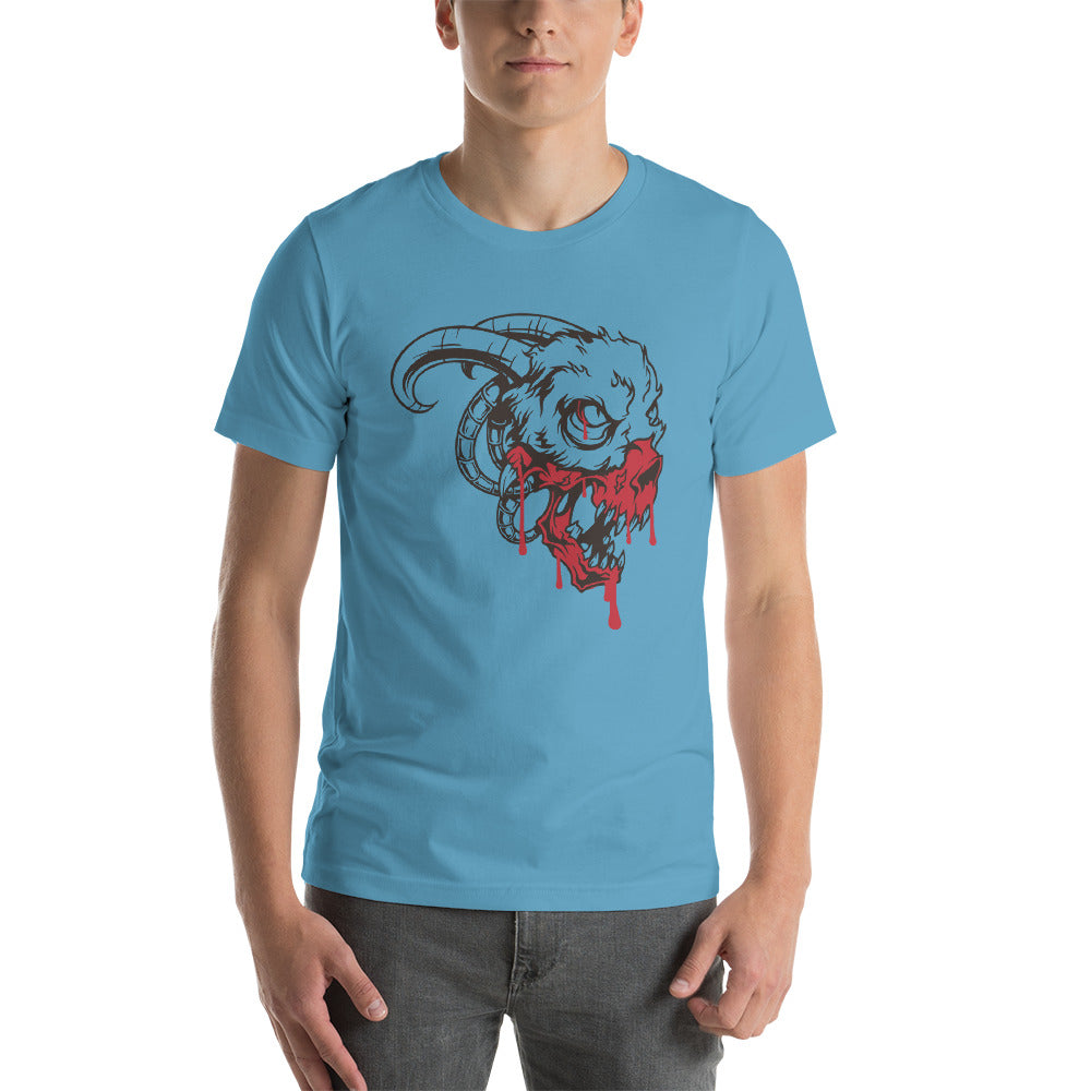 Monster Face Short-Sleeve Unisex T-Shirt