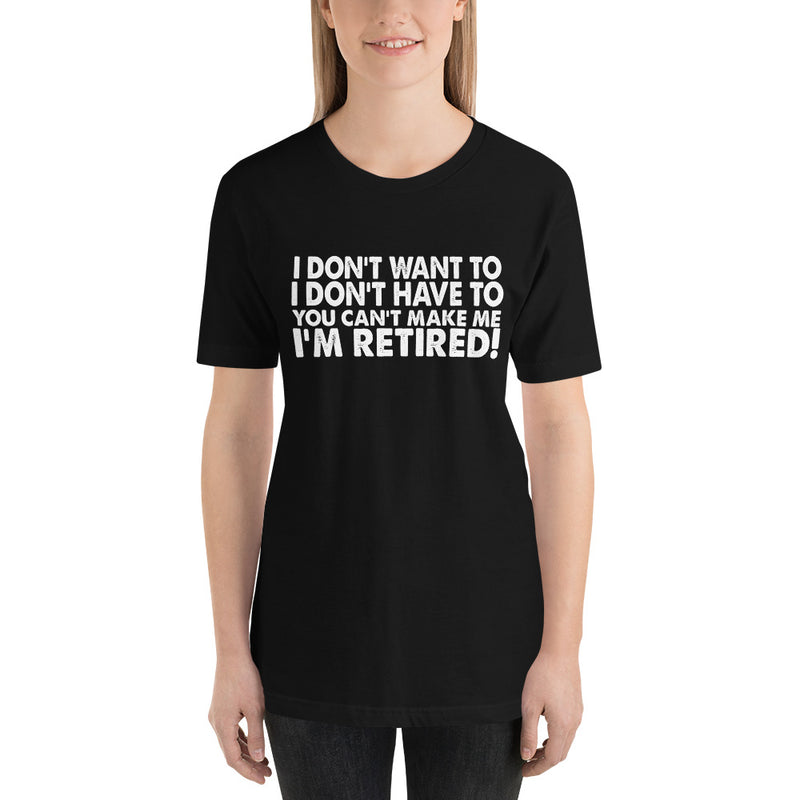 Retired Short-Sleeve Women T-Shirt