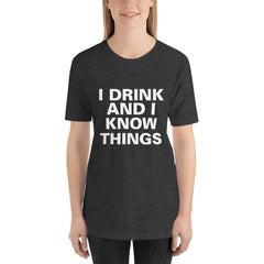 I Know Things Short-Sleeve Women T-Shirt