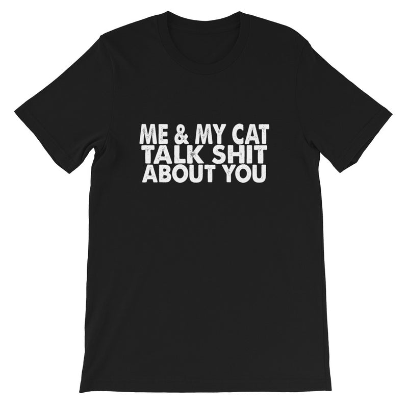 Me And My Cat Short-Sleeve Unisex T-Shirt