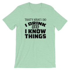 I Know Things Short-Sleeve Women T-Shirt