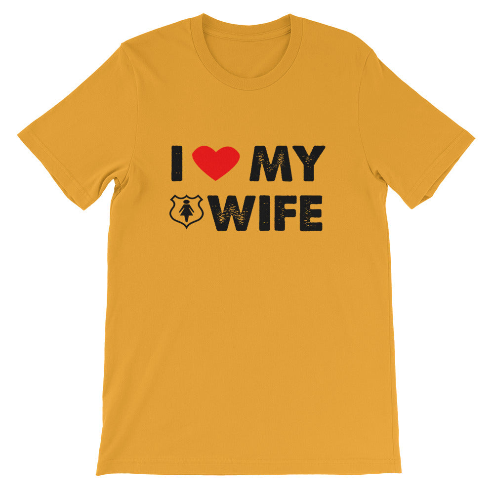 I Love My Wife Short-Sleeve Unisex T-Shirt