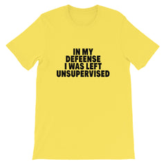 Unsupervised Short-Sleeve Unisex T-Shirt
