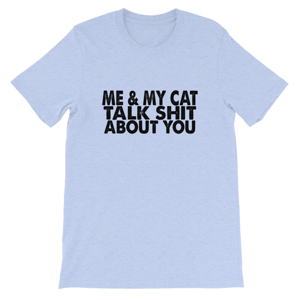 Me And My Cat Short-Sleeve Unisex T-Shirt