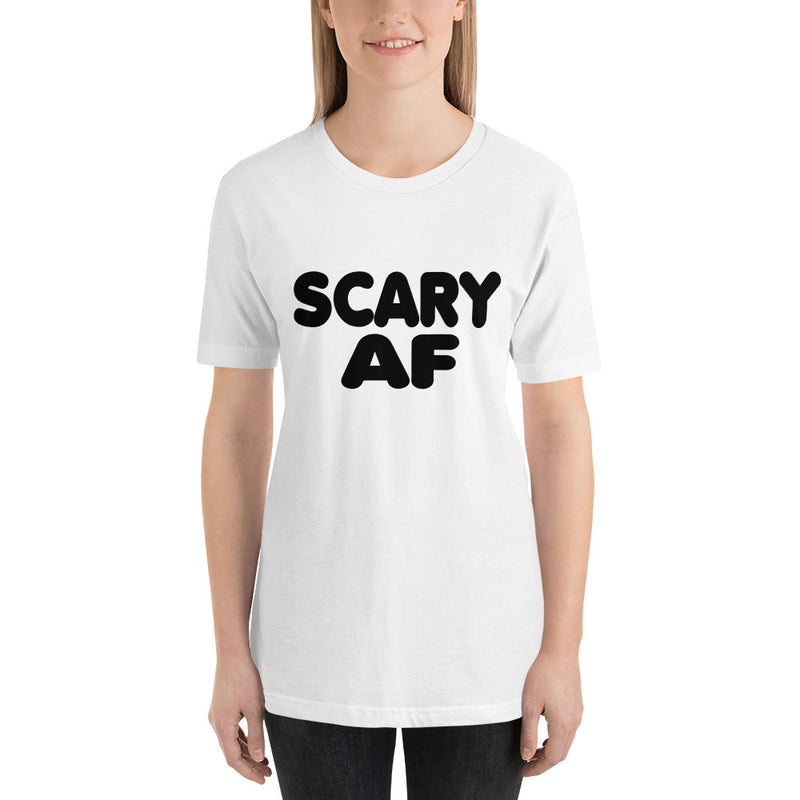 Scary AF Short-Sleeve Women T-Shirt