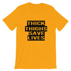 Thick Thighs Save Lives Short-Sleeve Women T-Shirt