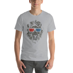 Cool Lion Head Short-Sleeve Unisex T-Shirt