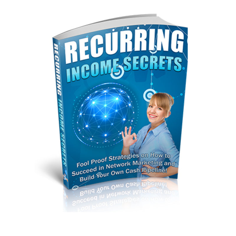 Recurring Income Secrets Ebook