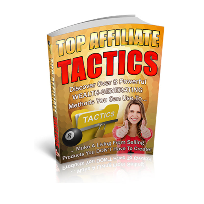 Top Affiliate Tactics Ebook